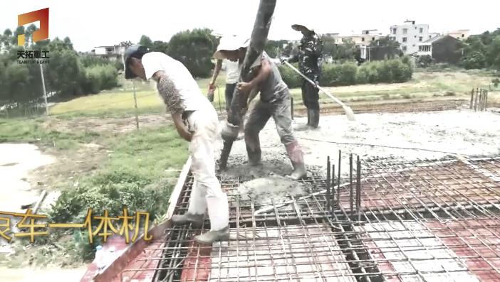 搅拌机泵车一体机，规范操作多围观